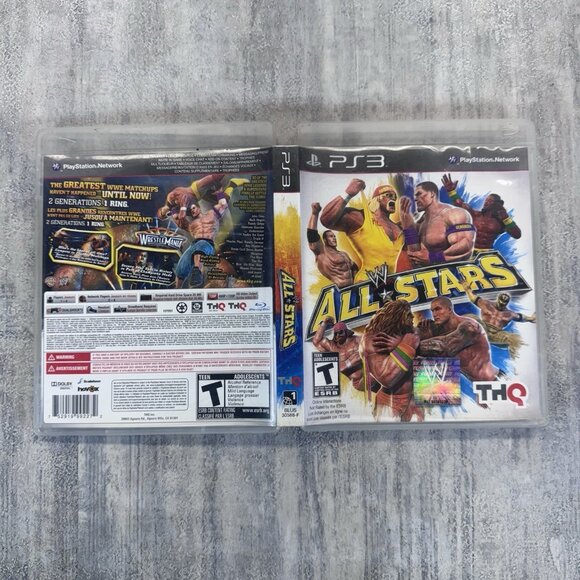 WWE All Stars (Sony PlayStation 3, 2011) PS3 CIB complete - Picture 5 of 5